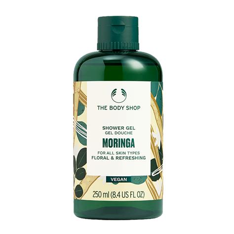 body shop moringa wash.